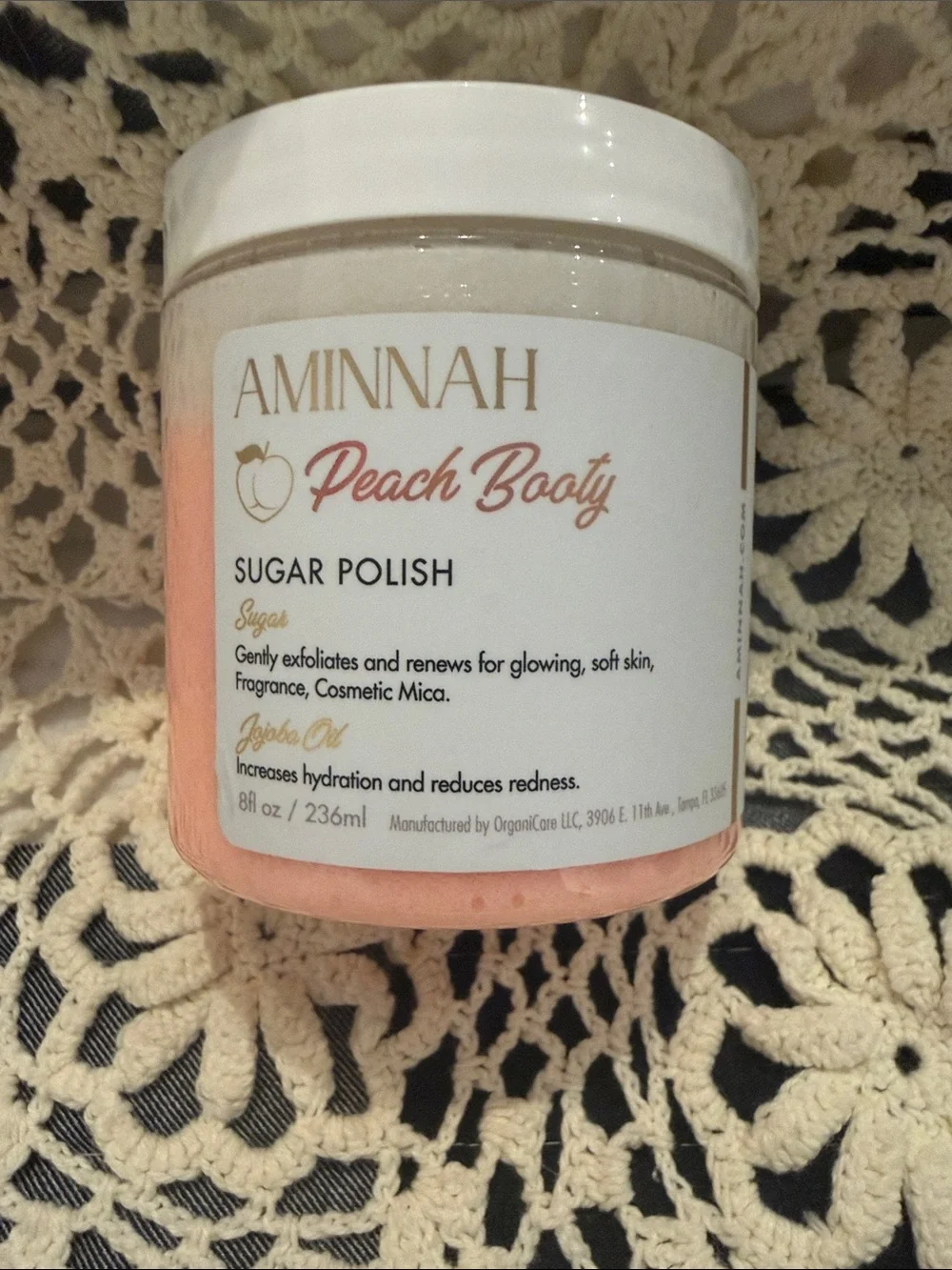 Aminnah peach booty